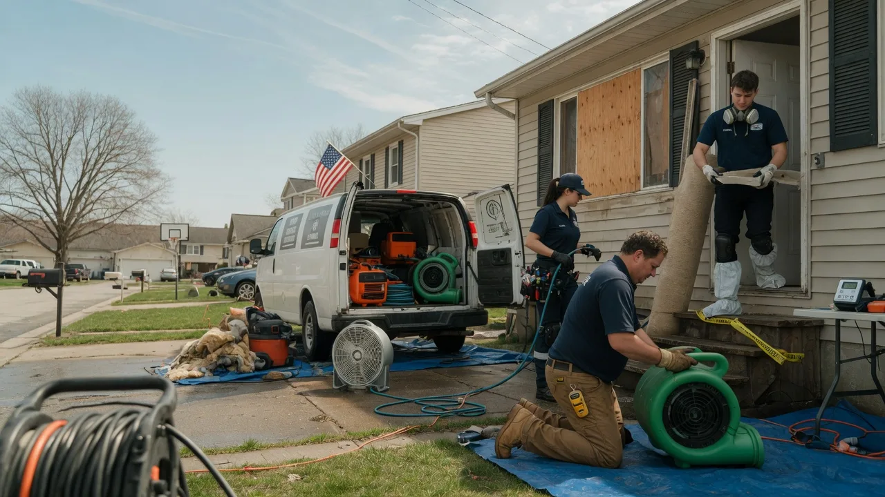 Water Damage Restoration in Ewing, KY near me